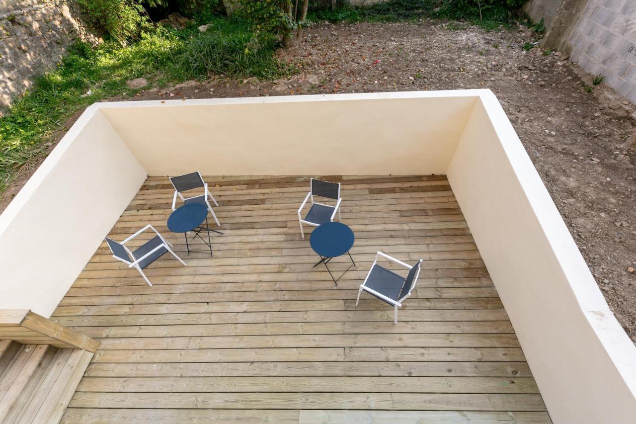 La Belle Poule : Chambre Spacieuse Avec Sdb Privative, Cuisine Et Salon Partages, Terrasse, Proche Facs Et Centre Brest Exteriér fotografie